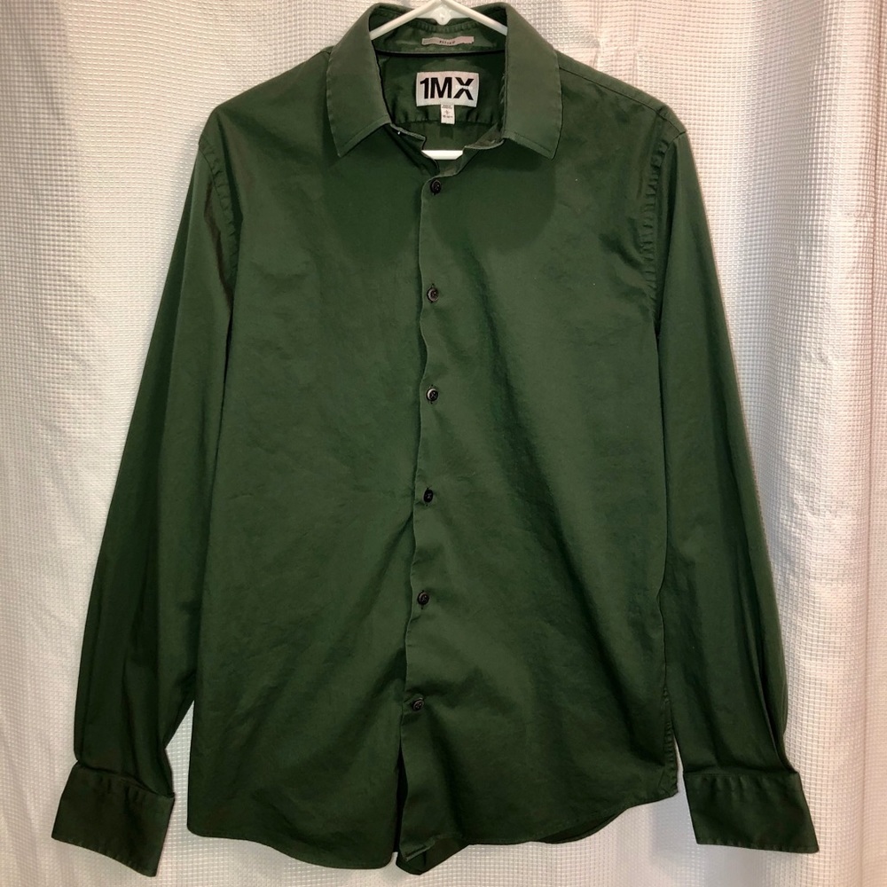 Fitted Dress Shirt from Express